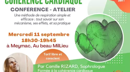 AU BEAU MILLIEU : CONFERENCE COHERENCE CARDIAQUE